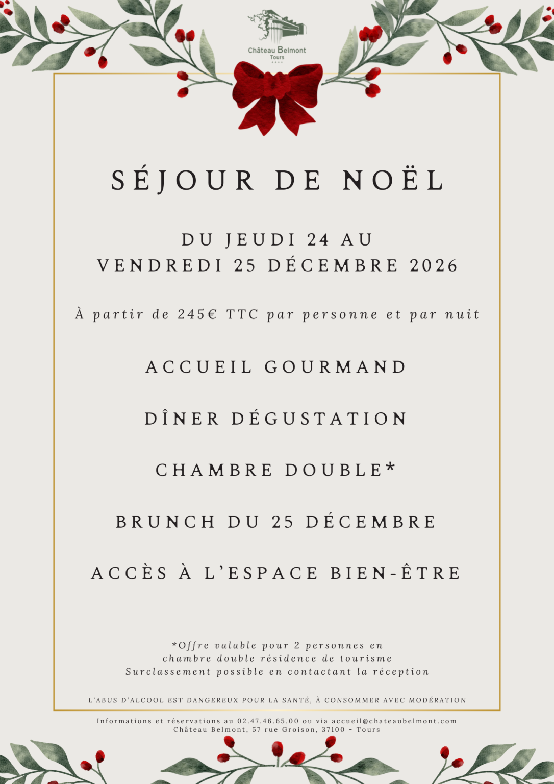 Séjour Noël 2026