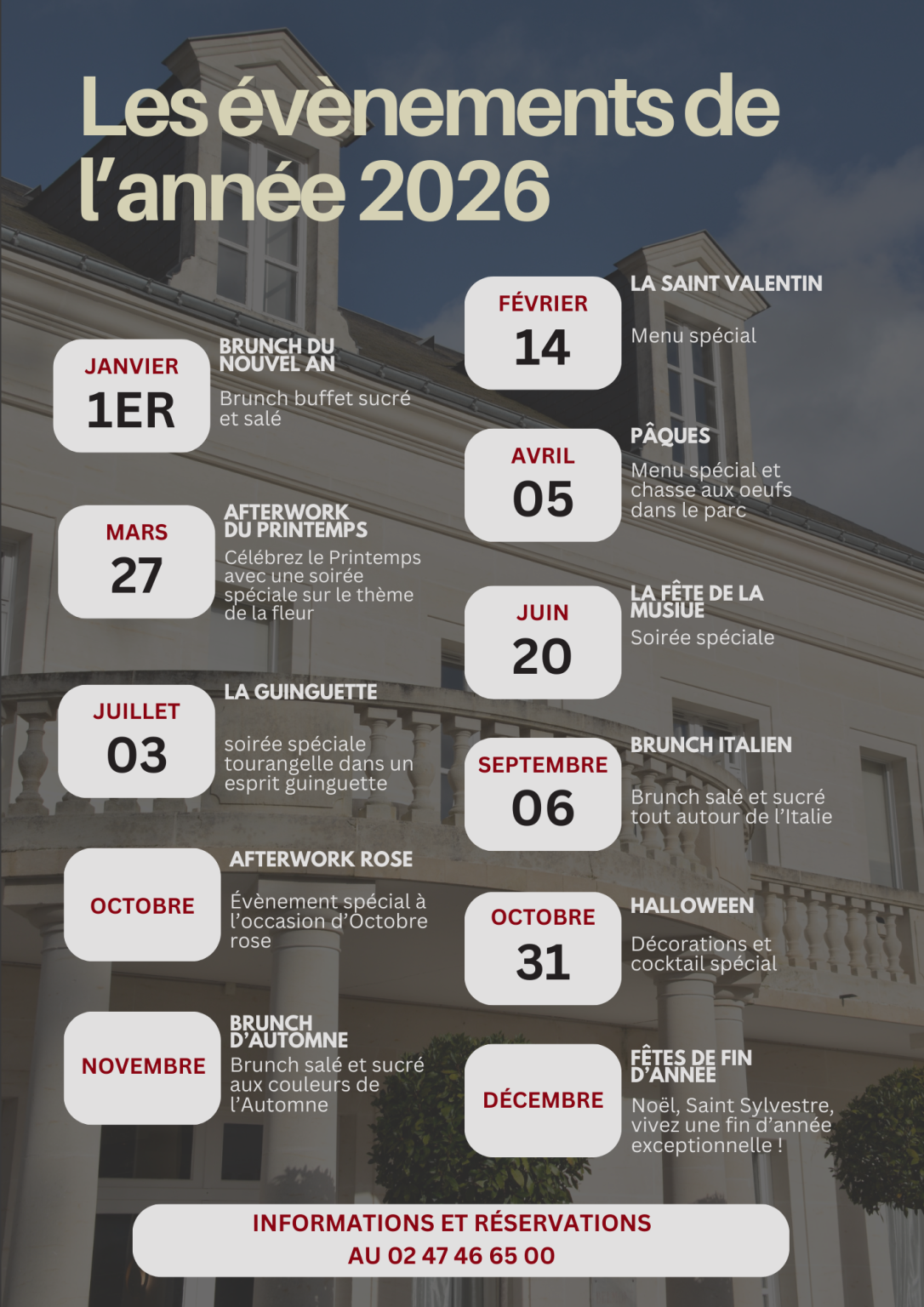 Evennements 2026